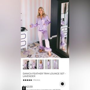 Buddy Love Feather Lounge Set